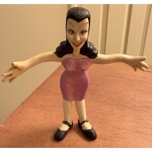 Vintage 1972 Wham O Natasha Rubber Bendable Figure 5.25in Jay Ward‎